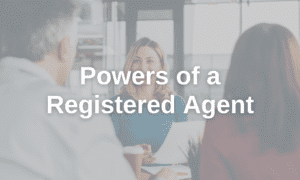 Registered Agent Powers