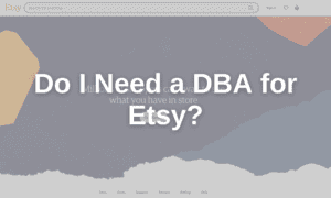 dba for etsy